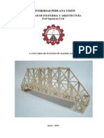 Bases I Concurso de Puentes de Madera Balsa UPeU v-2015