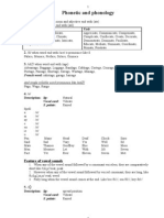 Phonotic and Phonology