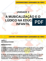 Lúdico e Musicalização - Unidade 3