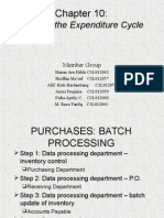 Auditing The Expenditure Cycle: Member Group