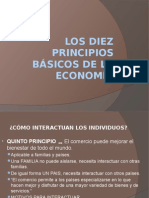 Los Diez Principios Básicos de La Economia