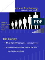 Talent Factor in Purchasing