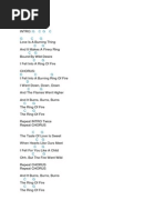 Ring of Fire Chords