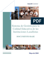 Calidad Educativa LASALLISTA