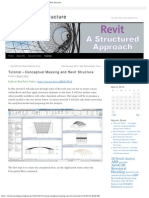 Tutorial - Conceptual Massing and Revit Structure - Autodesk Revit Structure