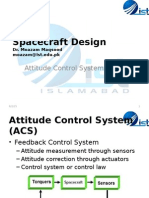 Attitude Control System Spacecraft Design