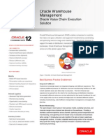 Oracle Warehouse Management: Oracle Value Chain Execution Solution