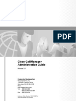 (Cisco Press) CallManager Admin Guide