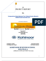 Comparative Study of Top 5 Mutual Funds