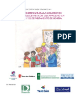 Mapeo de Barreras para La Inclusion de Ninas Ninos y Adolescentes - Gi - Paraguay - Portalguarani