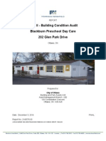 Blackburn Preschool - 2014 Building Condition Audit