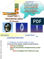 Matriculation Physics (Geometrical Optics)