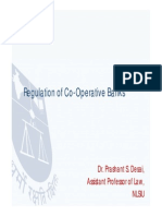 Regulation of Co-Operative Banks in India