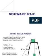 Sistema Izaje