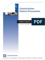 Construction Claims Prevention