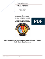 Final Report: Sanchit Aggarwal ID No. 2012A4PS260G Dr. Sachin Waigaonkar