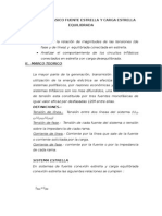 Circuito Trifasico Fuente Estrella y Carga Estrella Equilibrada