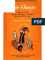 Maasir-i-Alamgiri A History of Emperor Aurangzeb by Jadunath Sarkar