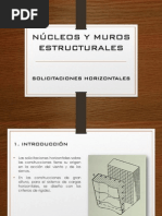 Núcleos y Muros Estructurales