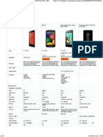 Compariosn of Mobile