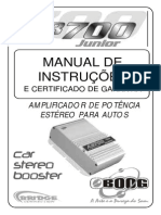 Manual - Amplificador - AB700 PDF