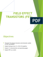 CHAPTER 5 FIELD EFFECT TRANSISTORS (FET) Edit