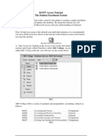 BA937 Access Tutorial The Student Enrolment System