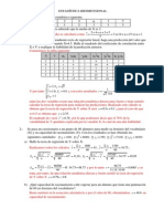 Ejercicios Mates 1 Bach - Estadística Bidimensional Con Soluciones