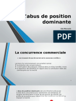 L'Abus de Position Dominante