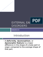 External Ear Disorders