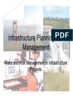 Class 18 - Risk Management in Infrastructure Projects