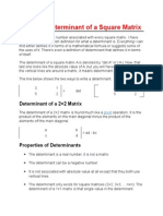 Determinants