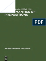 Zelinskywibbelt C Ed The Semantics of Prepositions From Ment