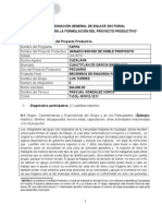 ANEXO B. Formulación Del Proyecto Productivo FAPPA-PROMETE