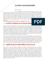 9 Formas de Aliviar A Sua Bagagem Emocional