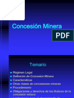 Concesion Minera Diapositivas