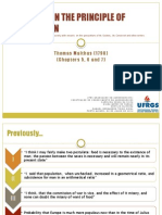 An Essay On The Principle of Population - Chapters 5,6,7