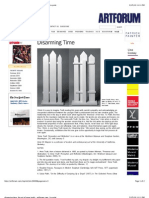 Disarming Time - The Art of Anne Truitt - Artforum - Com - in Print