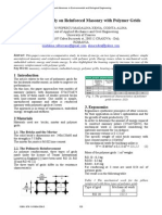 Comparative Study On Reinforced Masonry With Polymer Grids