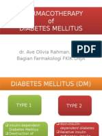 Pharmacotherapy of DM