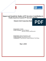 Hstory of Fault Contribution Solar Inverter