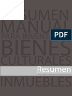 Manual para Inventario de Bienes InmueblesCulturales