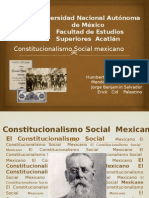 Constitucionalismo Social Mexicano