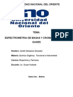 Espectrometria de Masas y Cromatografia de Gases