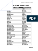 Funciones de Excel 