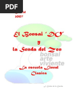 Diseno Del Bonsai Escuela Lineal Clasica