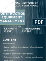 Equipment Mnagement