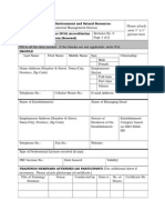 PCO Accreditation Renewal of Application Form