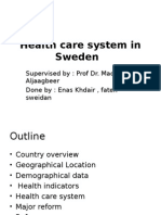 health care system of swedenب