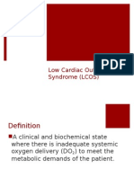 Low Cardiac Output Syndrome